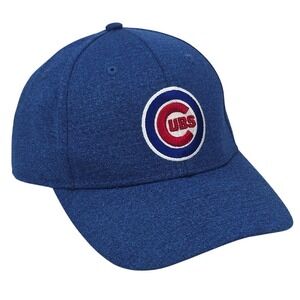 Fan Favorite Chicago Cubs MLB Snapback Hat Mens Blue Heathered Baseball Cap OSFA